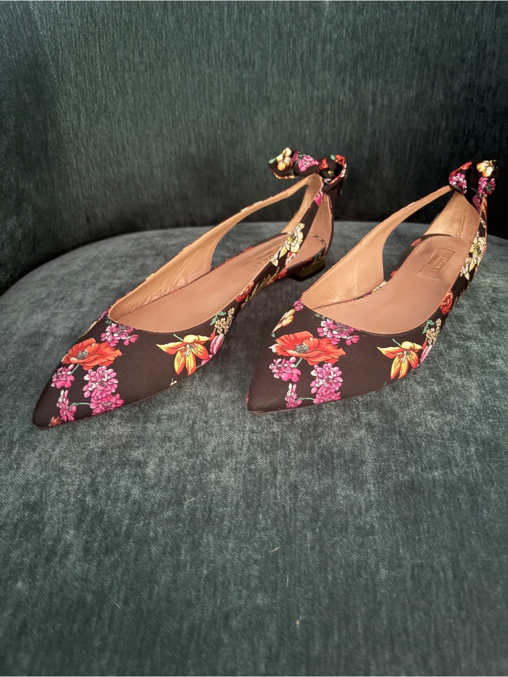 Aquazzura Bow Tie Ballet Multicolor